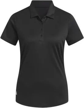 adidas Women's Solid Performance Short Sleeve Polo Shirt