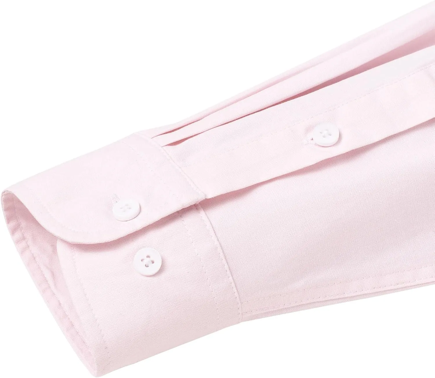 Alimens & Gentle Mens Solid Oxford Shirt Long Sleeve Dress Shirt Work Casual Button Down Shirts with Pocket