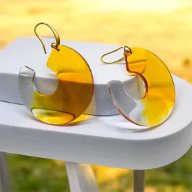 Amber Embrace Earrings