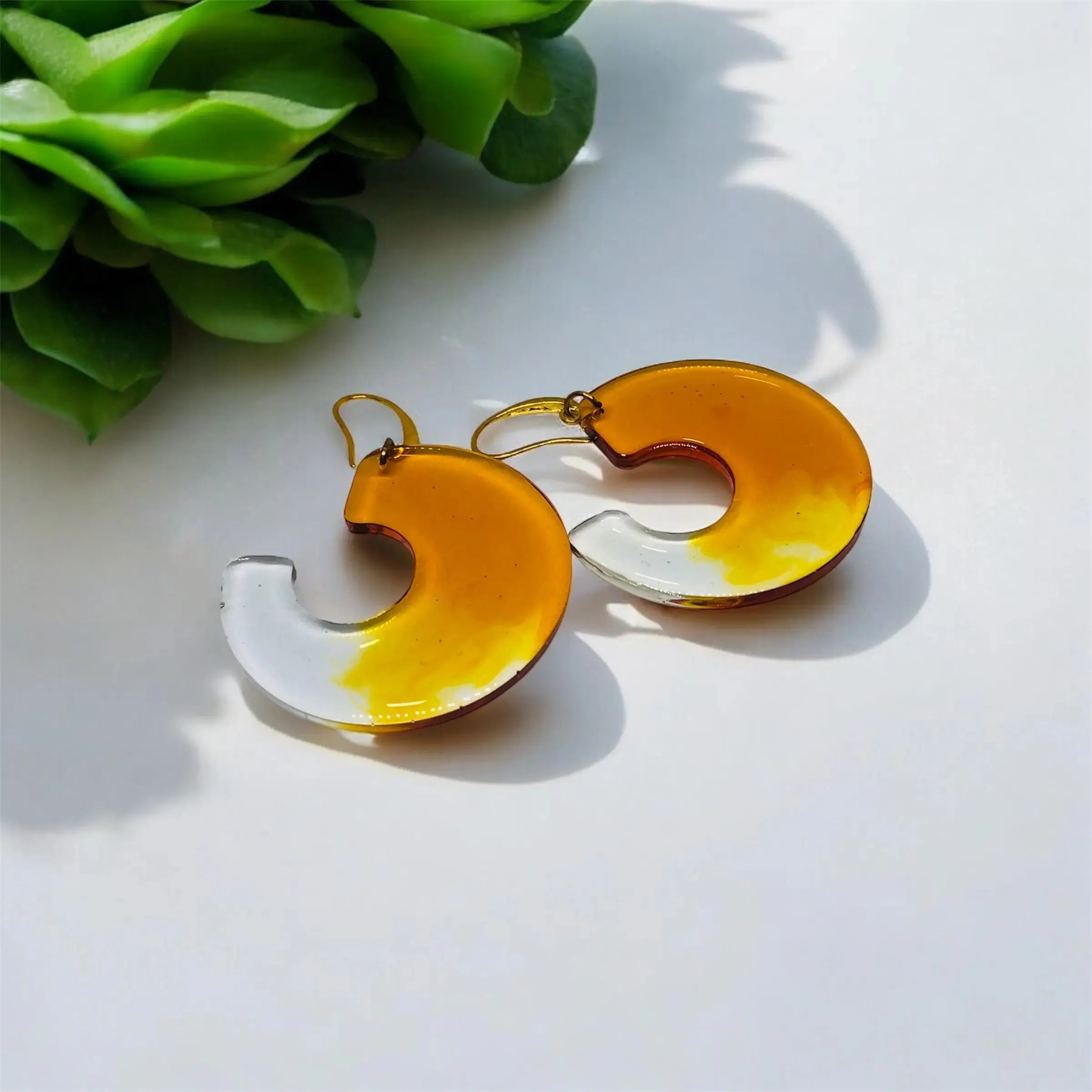 Amber Embrace Earrings