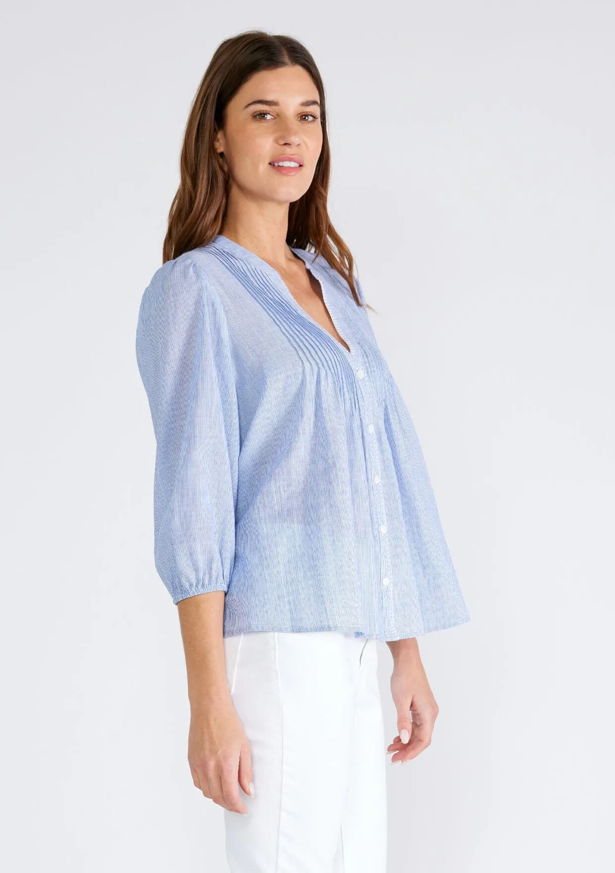 Anja Stripe Blouse