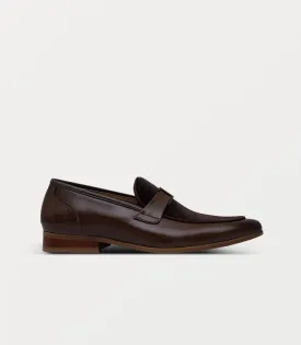 BM6802-BROWN-Men Slip On