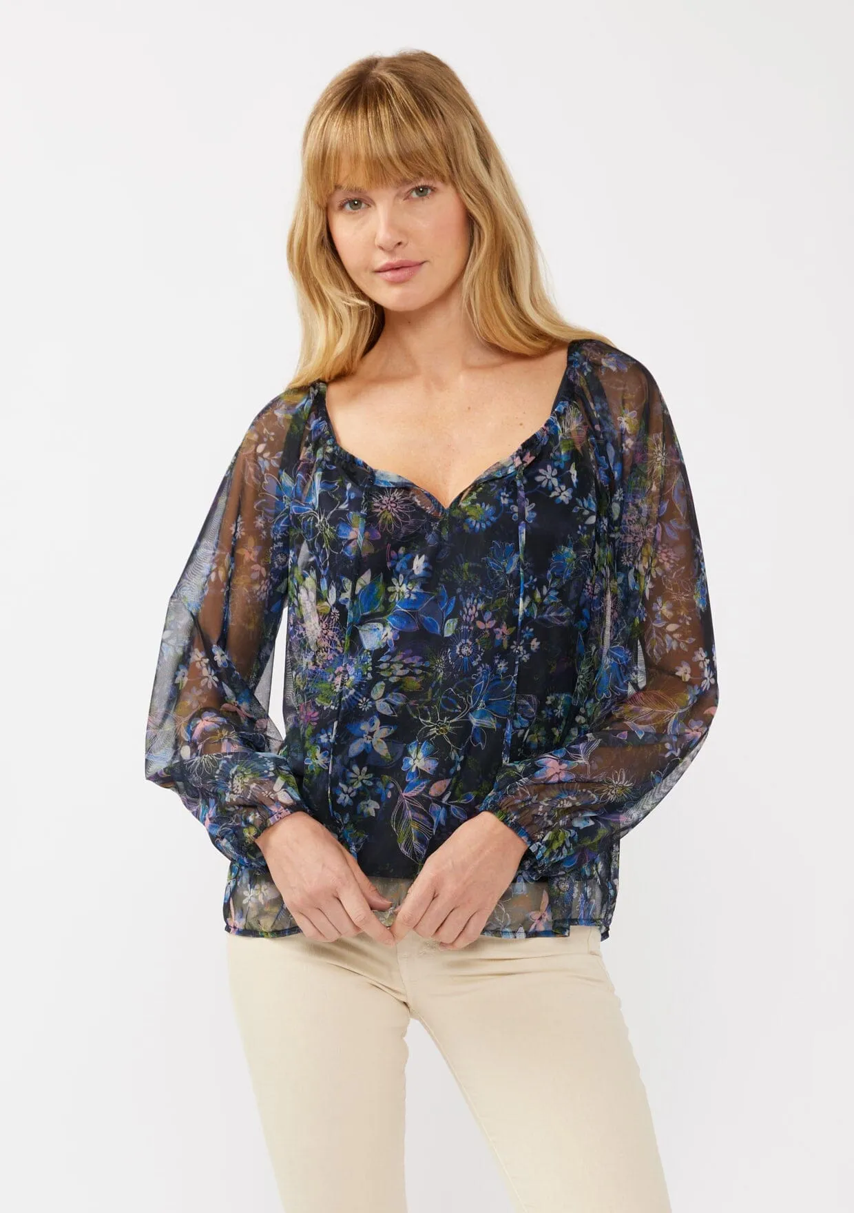 Botanical Oasis Blouse