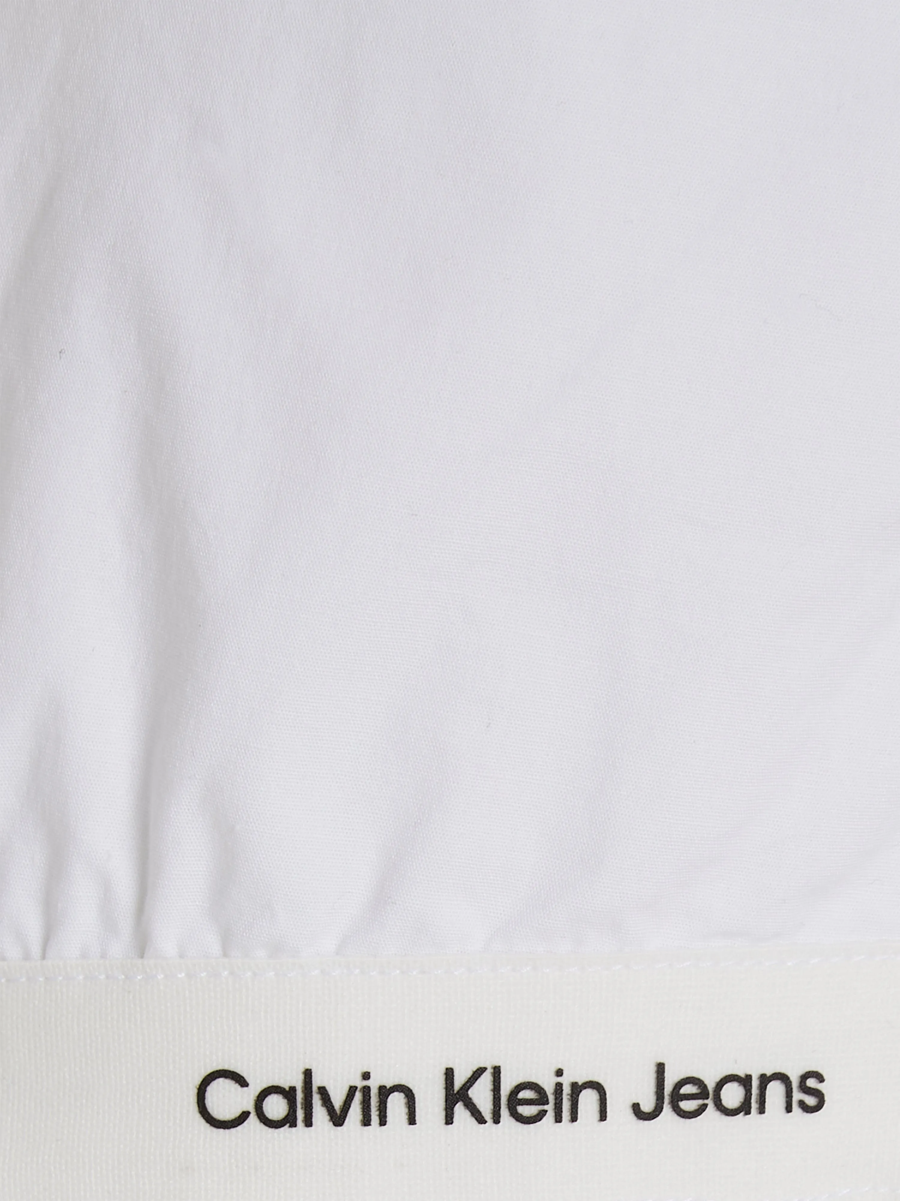Calvin Klein Girls Minimalistic Tape Dress in White