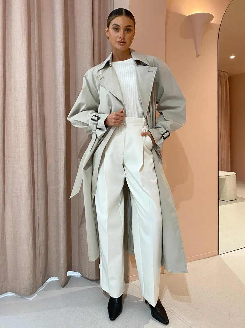 Camilla and Marc George Trench Coat in Oyster