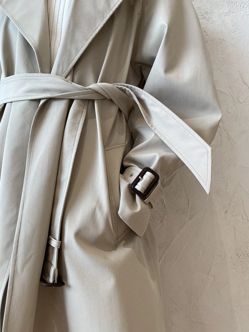 Camilla and Marc George Trench Coat in Oyster