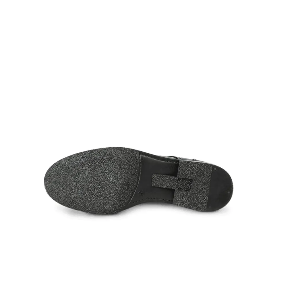 Crystal Ankle Boot Black
