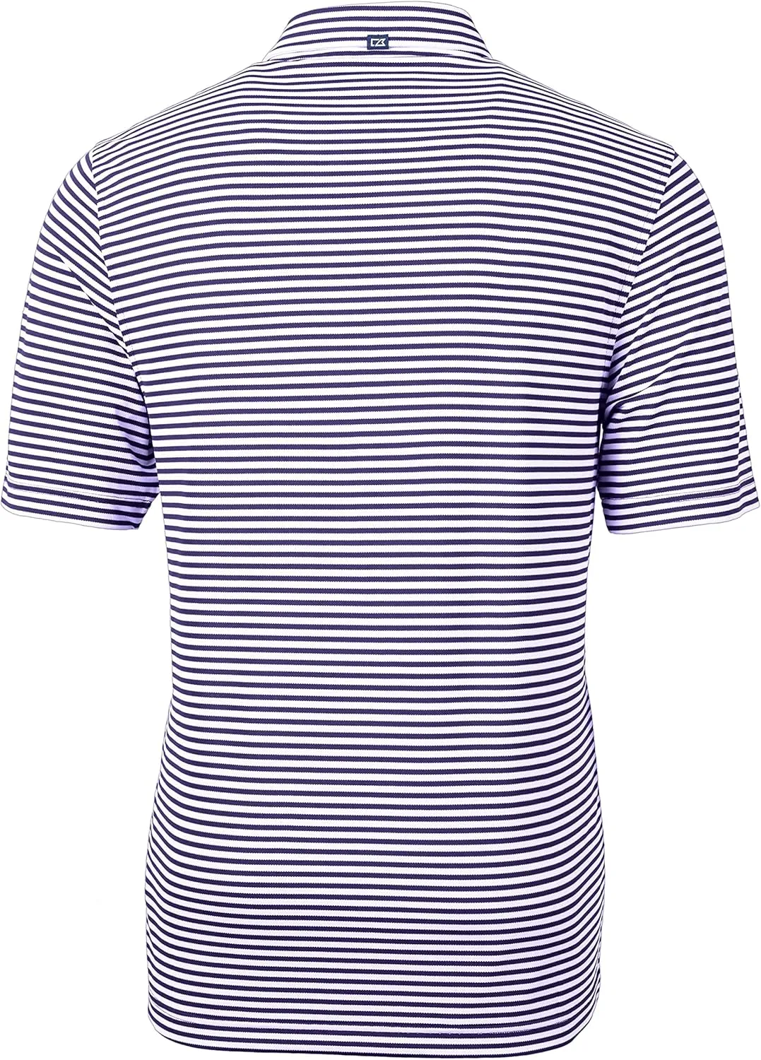 Cutter & Buck Short Sleeve Virtue Eco Pique Stripe Recycled Mens Big and Tall Polo