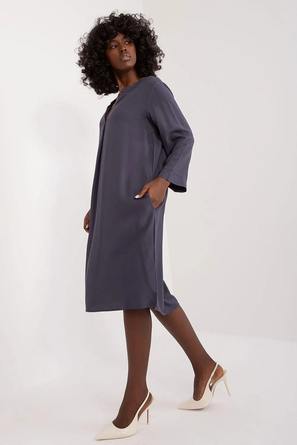 Effortlessly Stylish Viscose Day Dress for Everyday Comfort