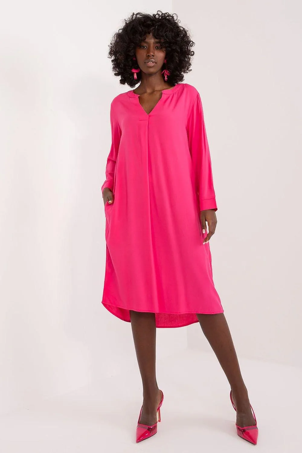 Effortlessly Stylish Viscose Day Dress for Everyday Comfort