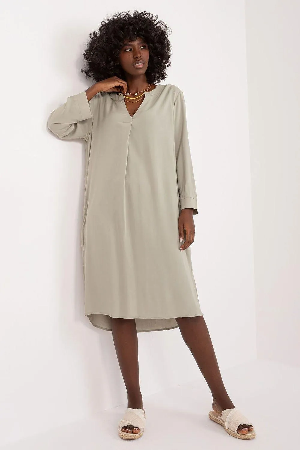 Effortlessly Stylish Viscose Day Dress for Everyday Comfort