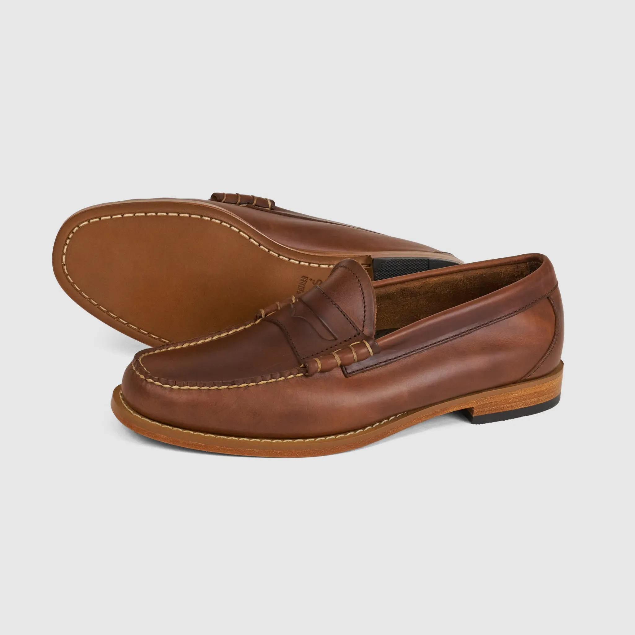 G.H. Bass & Co. Weejuns Penny Loafers Waxed
