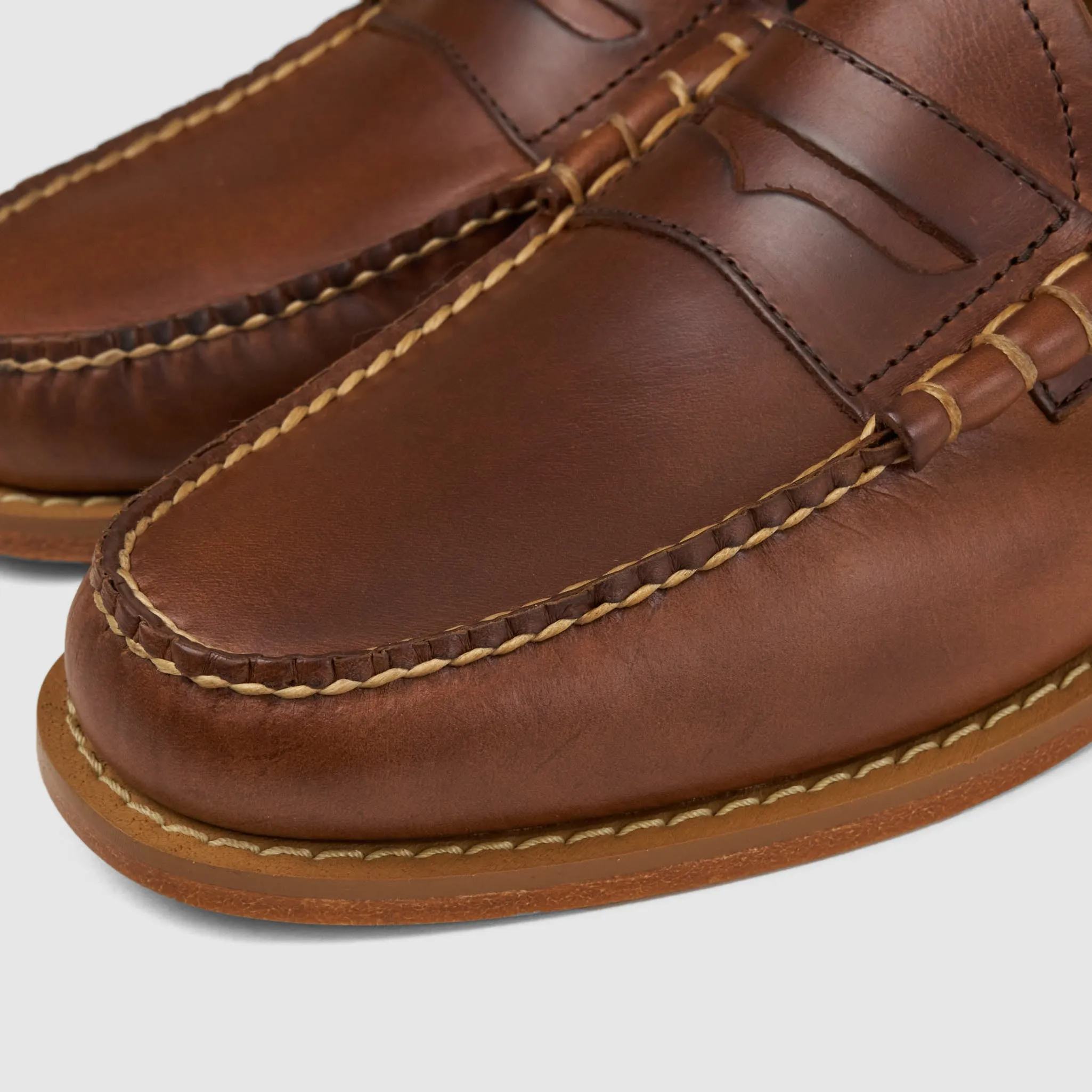 G.H. Bass & Co. Weejuns Penny Loafers Waxed