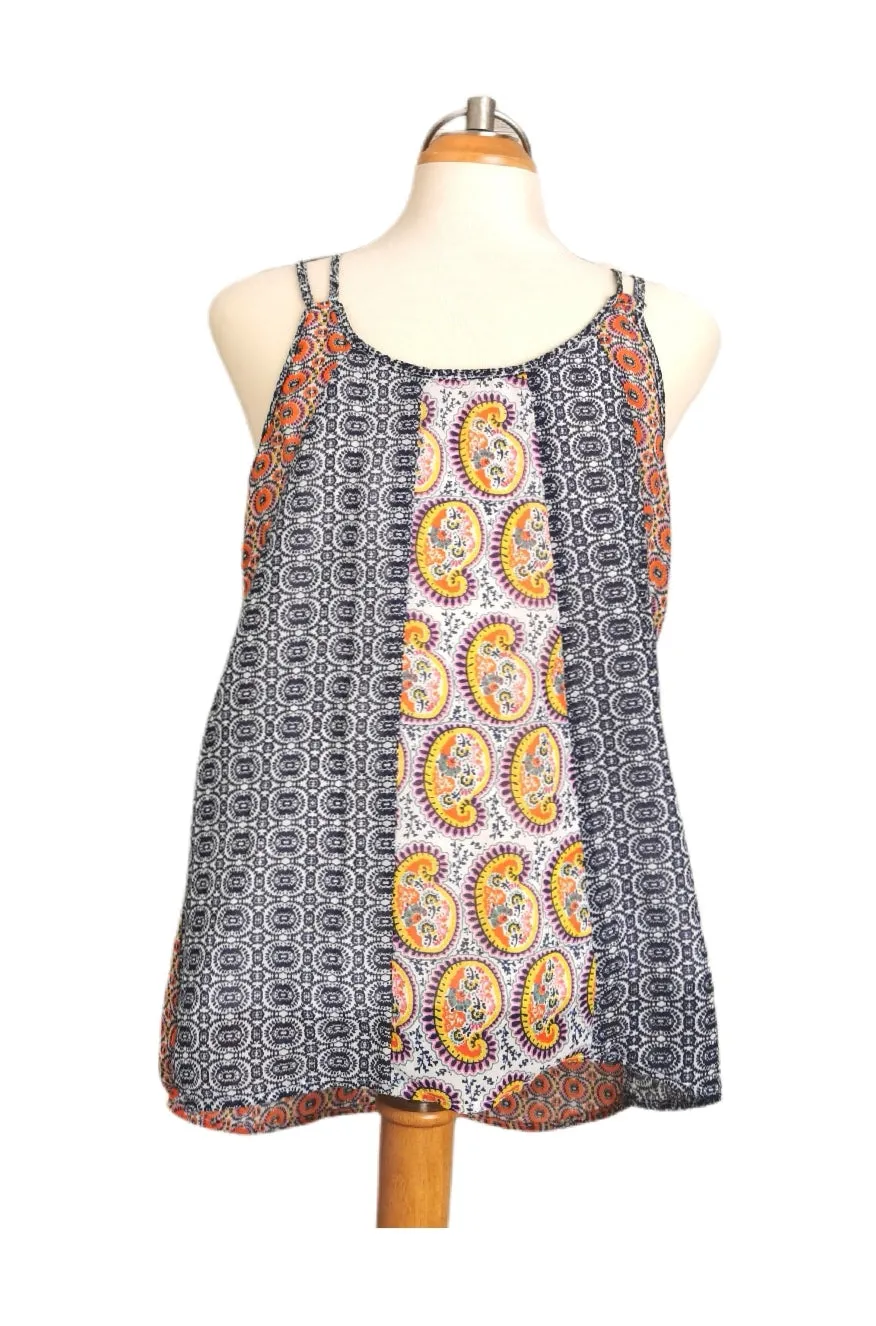 GIRL SIZE 14 YEARS - JAPNA KIDS, Boho Flowy Tank Top EUC B42