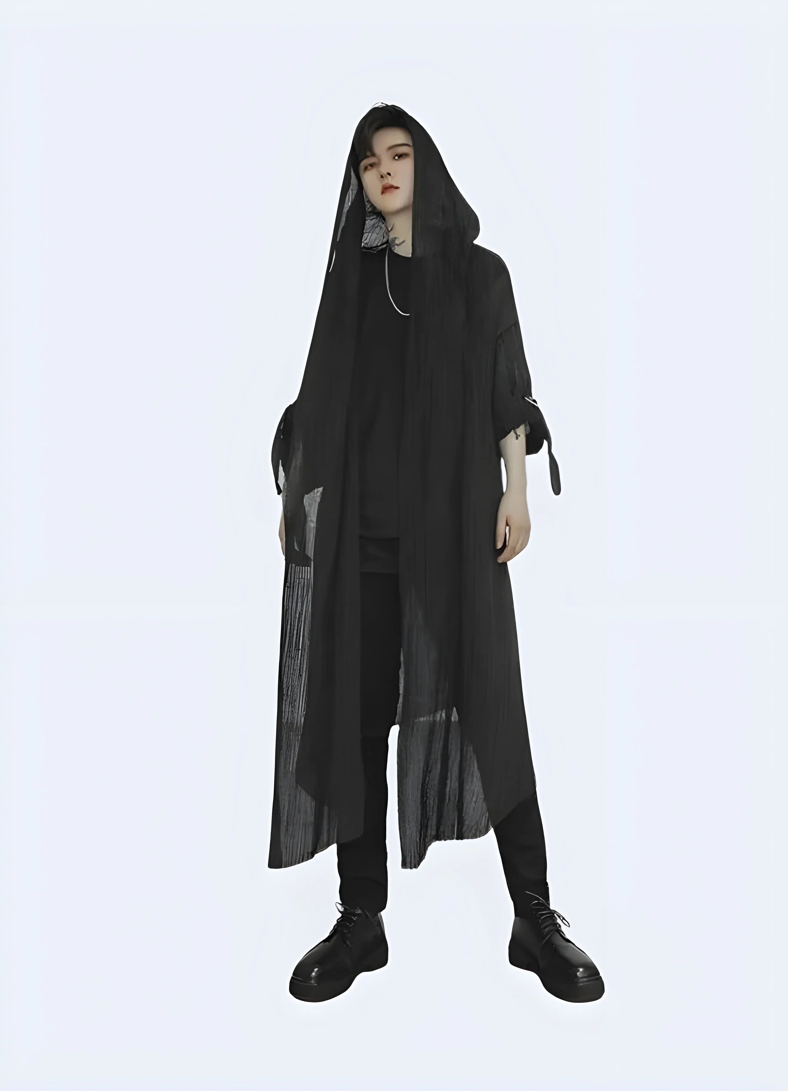 Hooded Streetwear Cloak