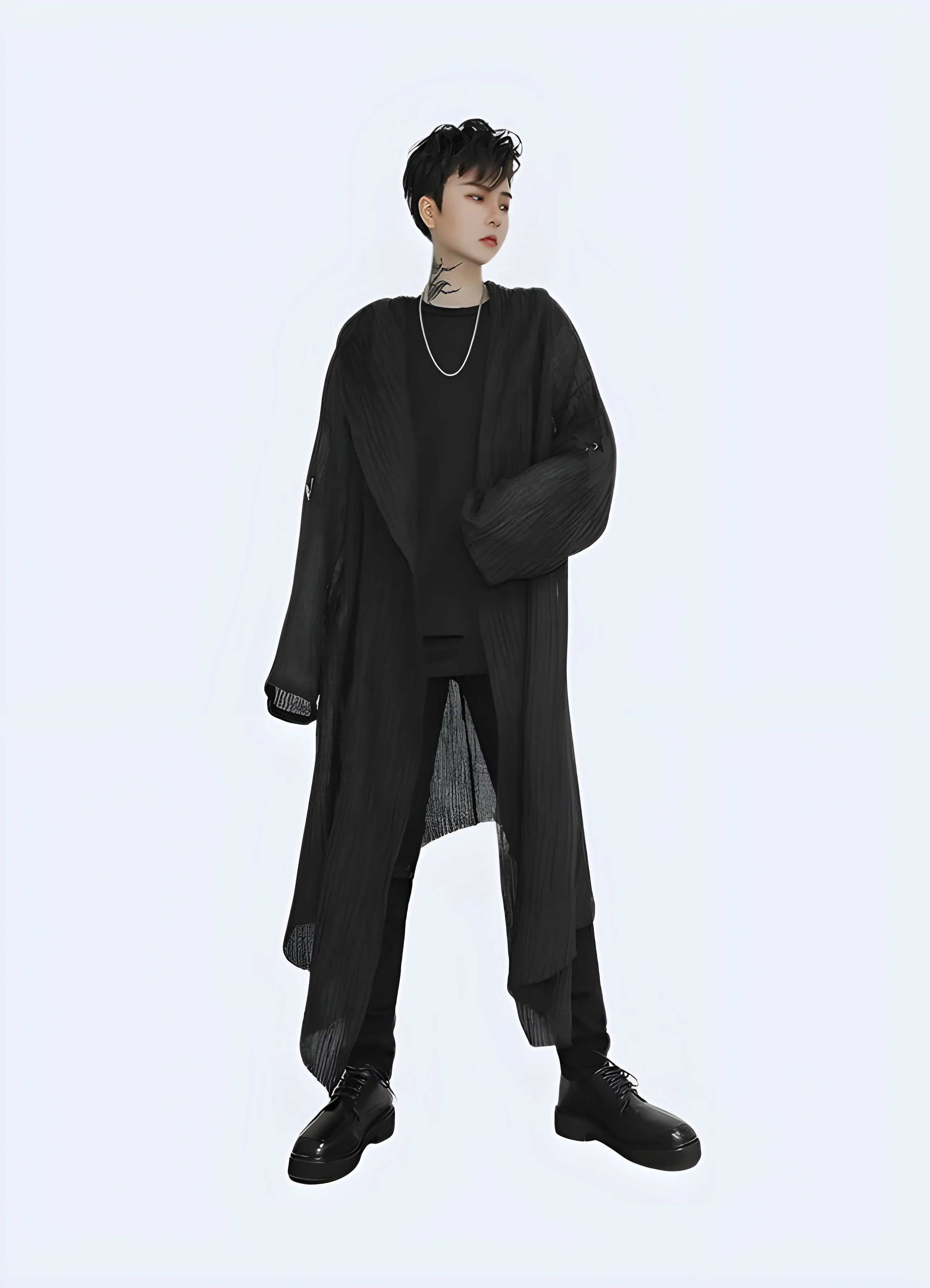 Hooded Streetwear Cloak