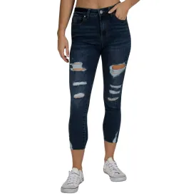 INDIGO REIN -  Destructed Skinny Jeans