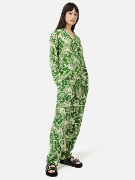 Ink Wave Modal Pyjama | Green