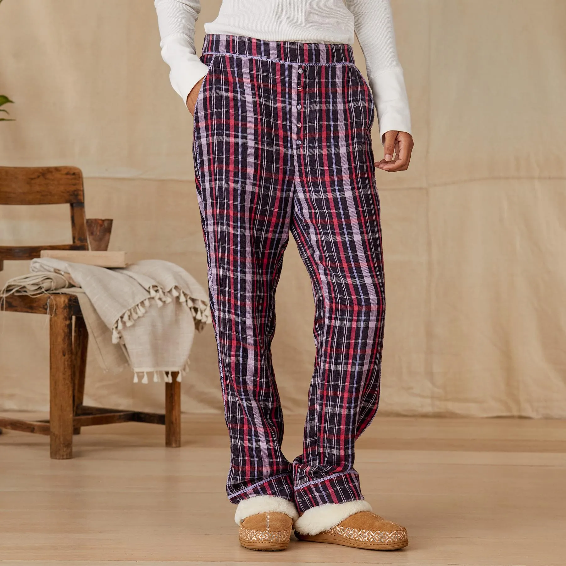 Klea Pajama Bottoms, Petite
