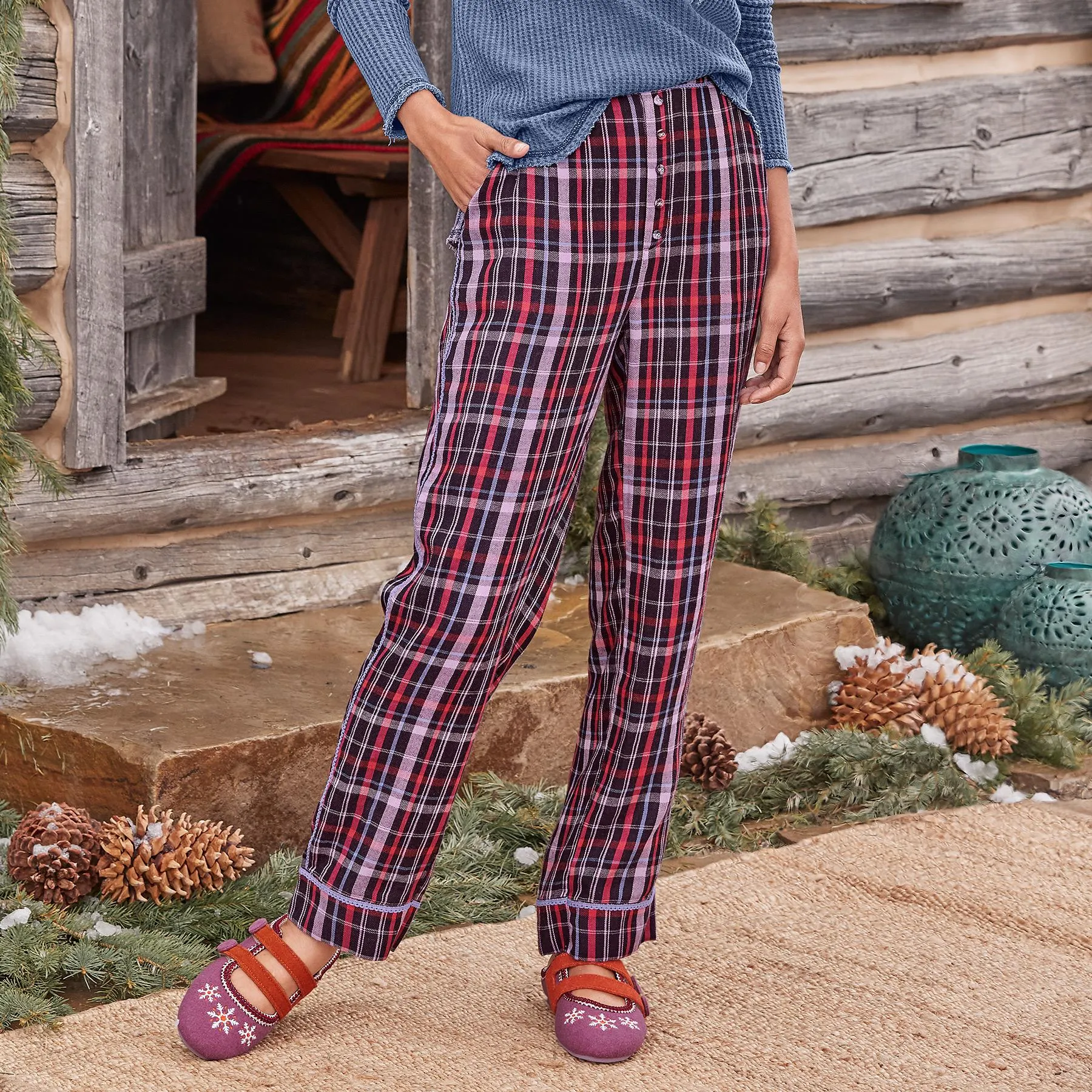 Klea Pajama Bottoms, Petite