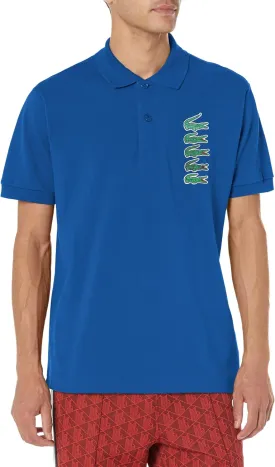 Lacoste Men's Short Sleeve Stacked Timeline Croc Polo Shirt