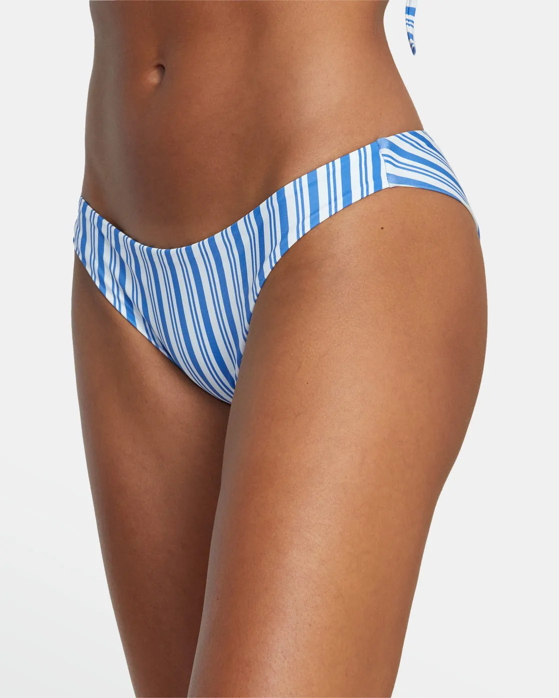 Low-Rise Cheeky Hipster Bikini Bottom - Blue Yonder