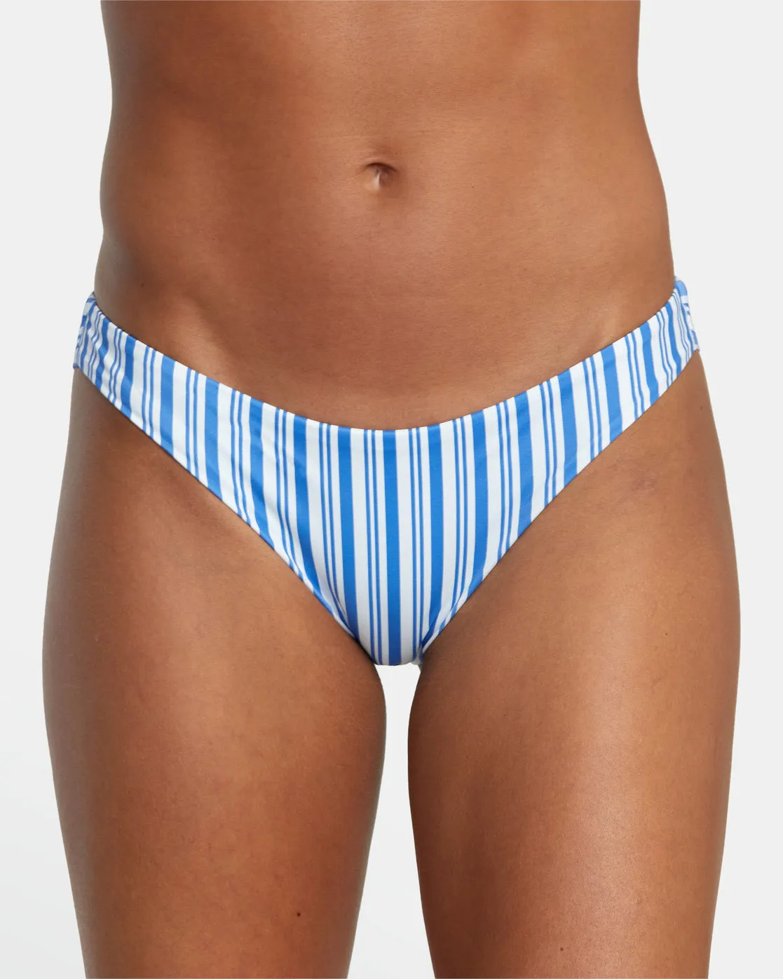 Low-Rise Cheeky Hipster Bikini Bottom - Blue Yonder