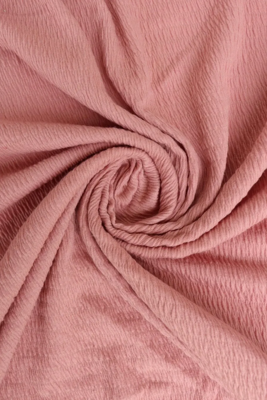 Mauve Smocked Jersey Knit