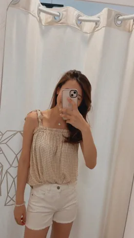 Milla Gingham Tank Top