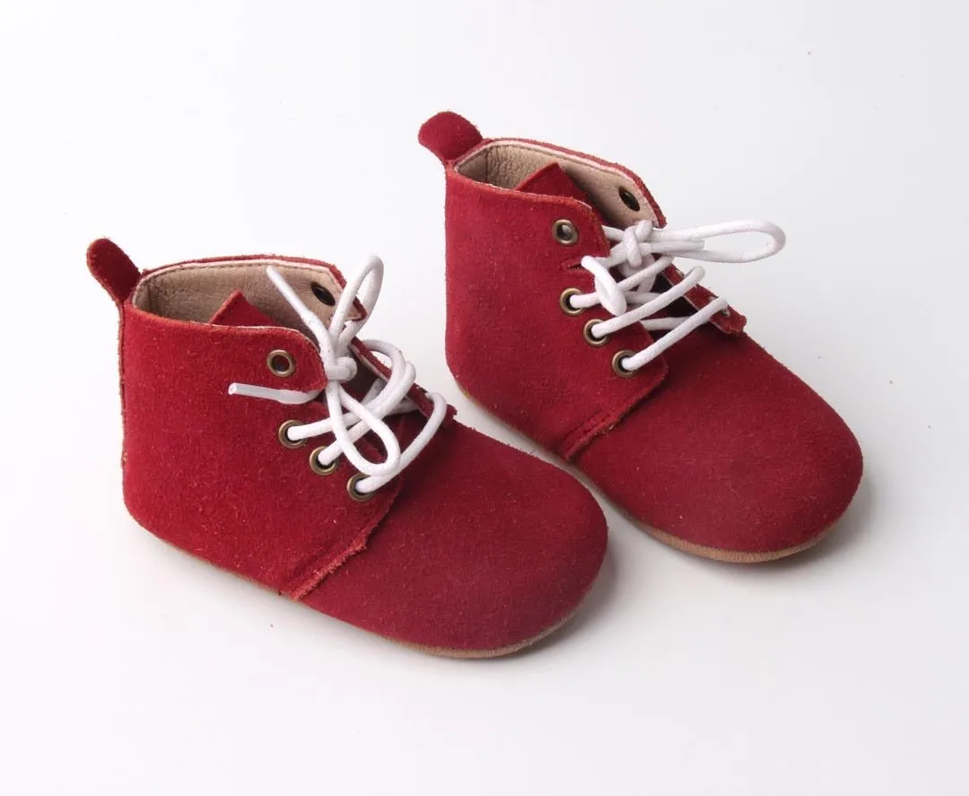 Milo High-Tops - Burgundy