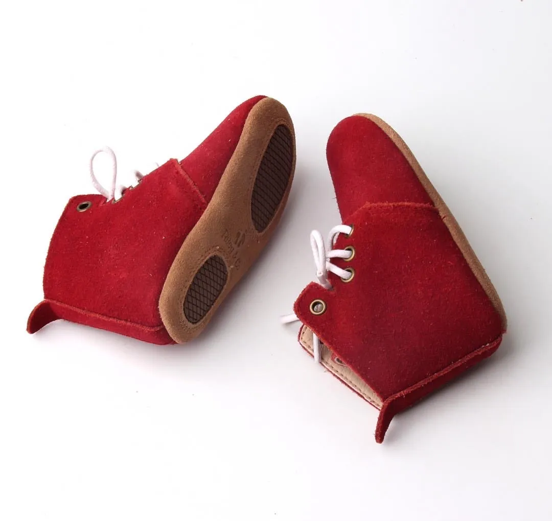 Milo High-Tops - Burgundy