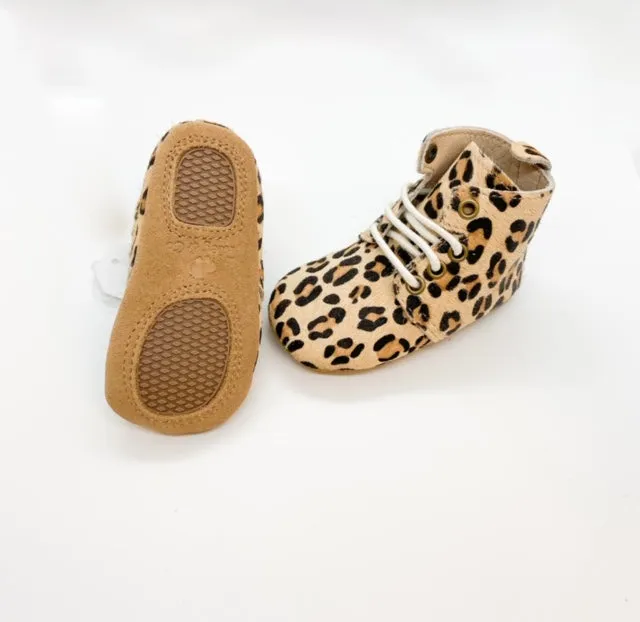 Milo High-Tops - Leopard Black
