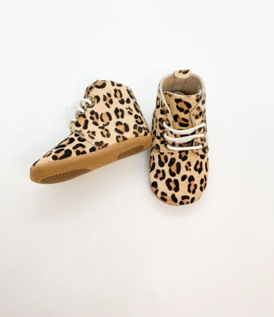 Milo High-Tops - Leopard Black