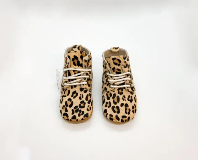 Milo High-Tops - Leopard Black