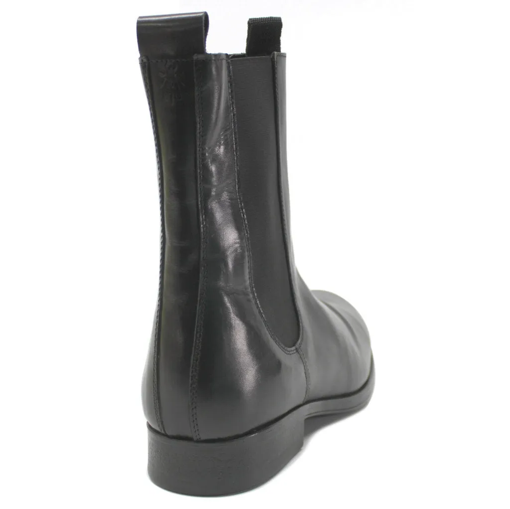 Moze798Fly Leather Men's Chelsea Ankle Boots