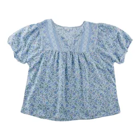 mySTYLE Women's Plus Festival Printed Boho Shirt