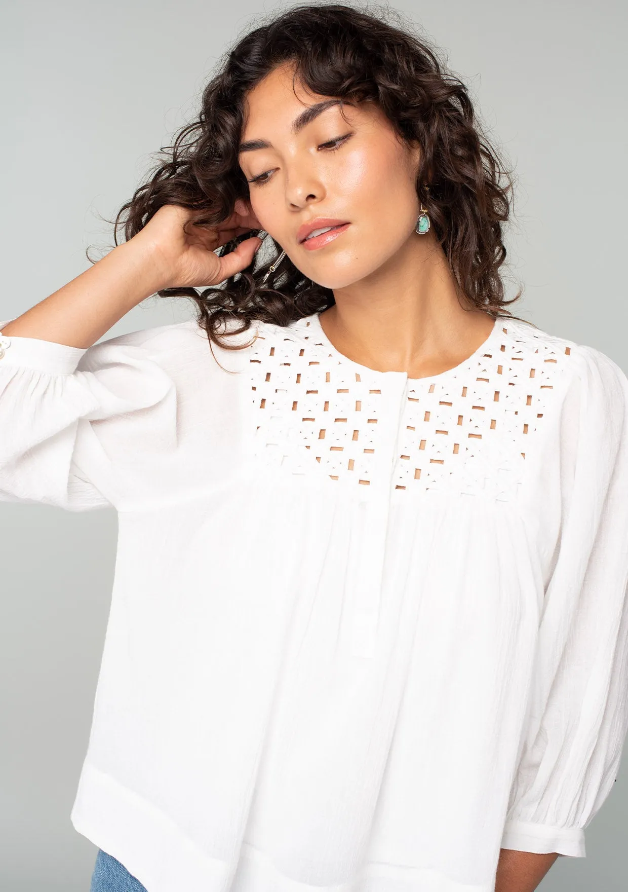 New Dawn Cotton Blouse