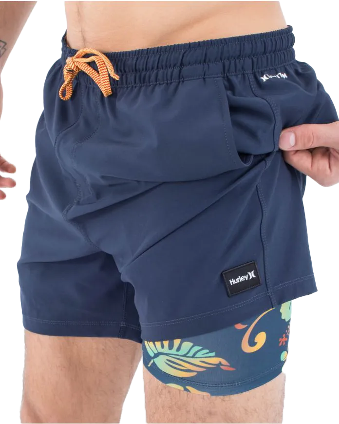 Phantom Eco Poolside Boardshorts in Obsidian