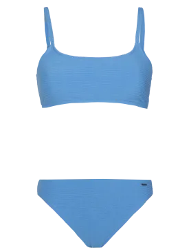 Protest PRTSISAL 2-Piece Bikini - Blue | Eco-Friendly, Quick-Dry & UPF 50 Protection