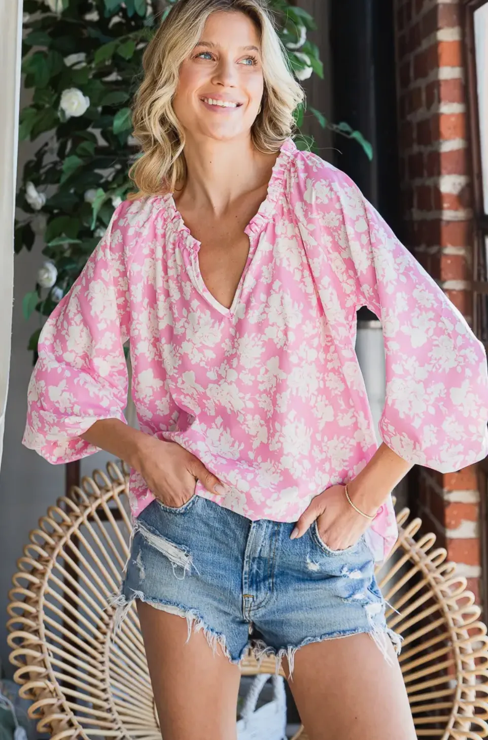Pure Memories Floral Top