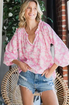 Pure Memories Floral Top