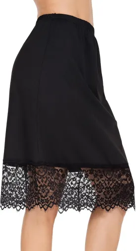 Subuteay Womens Half Slips Lace Trim Under Dresses Slip Extender Underskirts