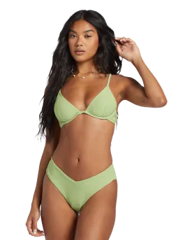 Tanlines Fiji Bikini Bottom in Palm Green