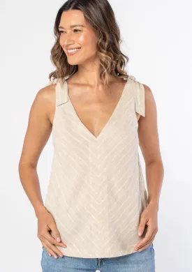 Terra Tie Shoulder Tank Top