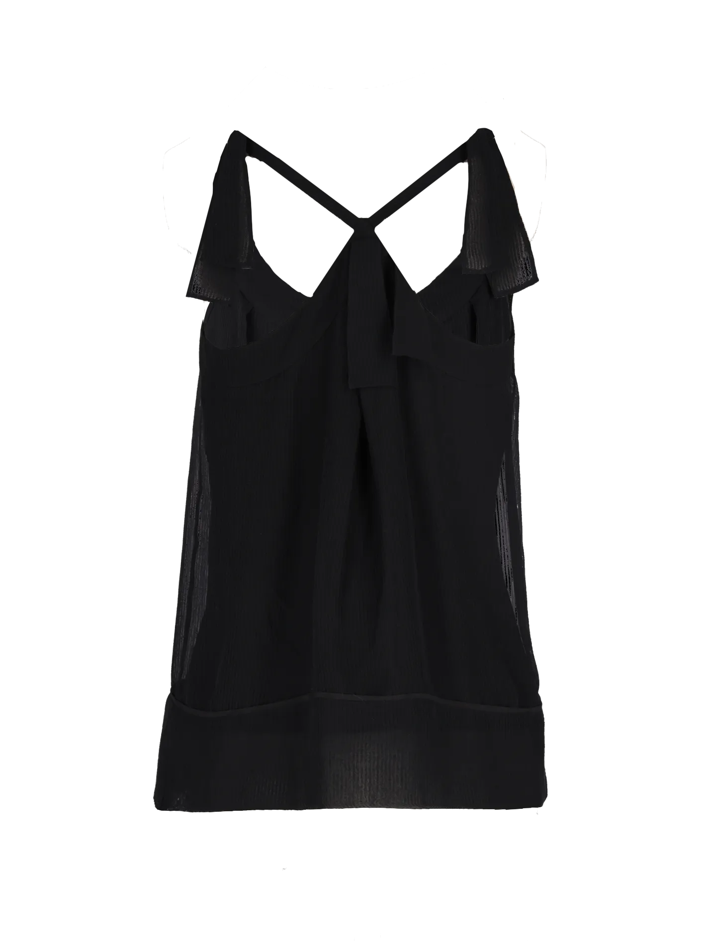 tiaroa sleeveless silk blouse