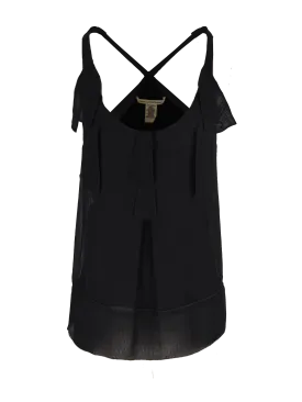 tiaroa sleeveless silk blouse