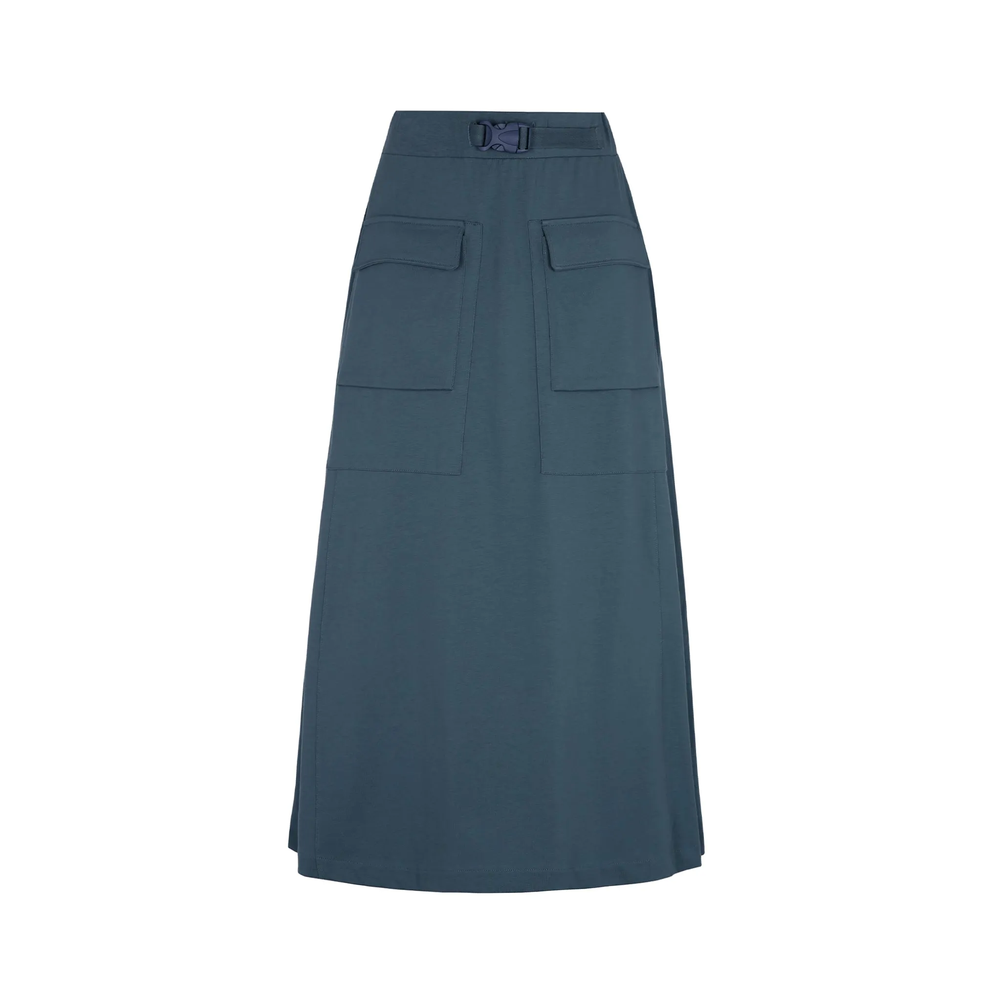 Timeless Cargo Pocket Midi Skirt