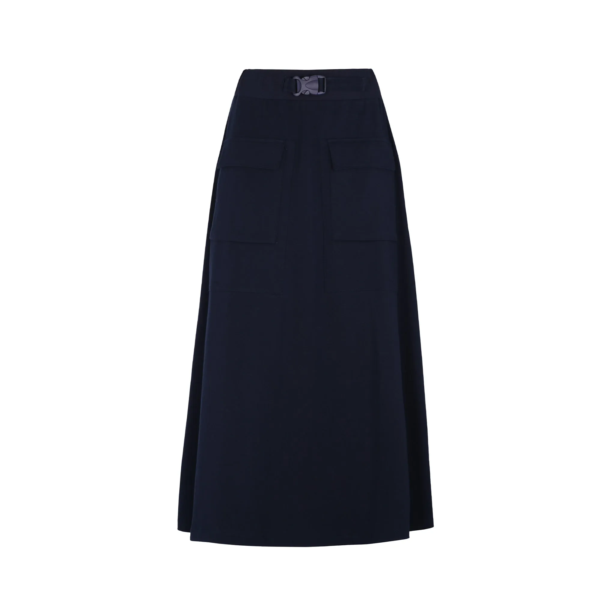 Timeless Cargo Pocket Midi Skirt