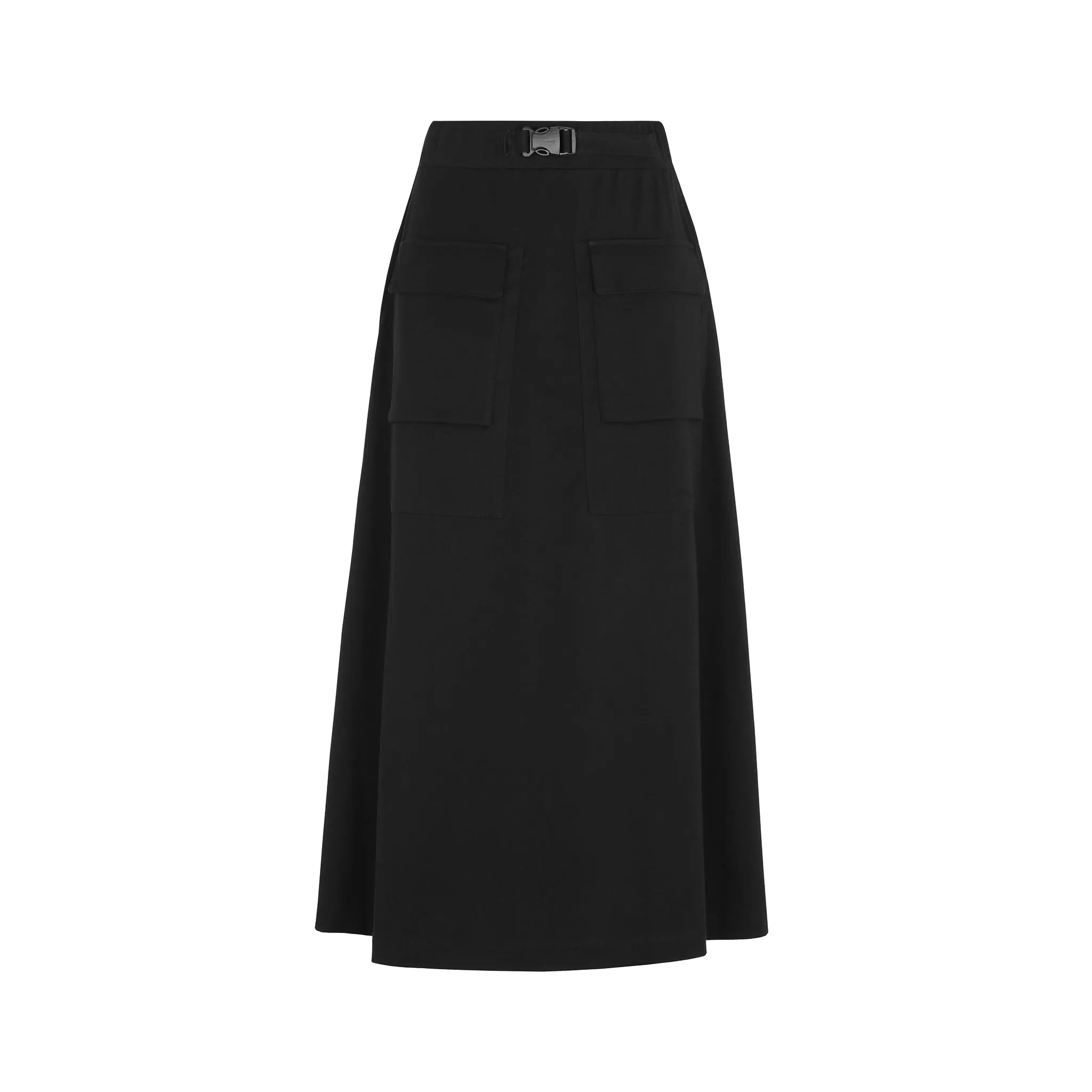 Timeless Cargo Pocket Midi Skirt