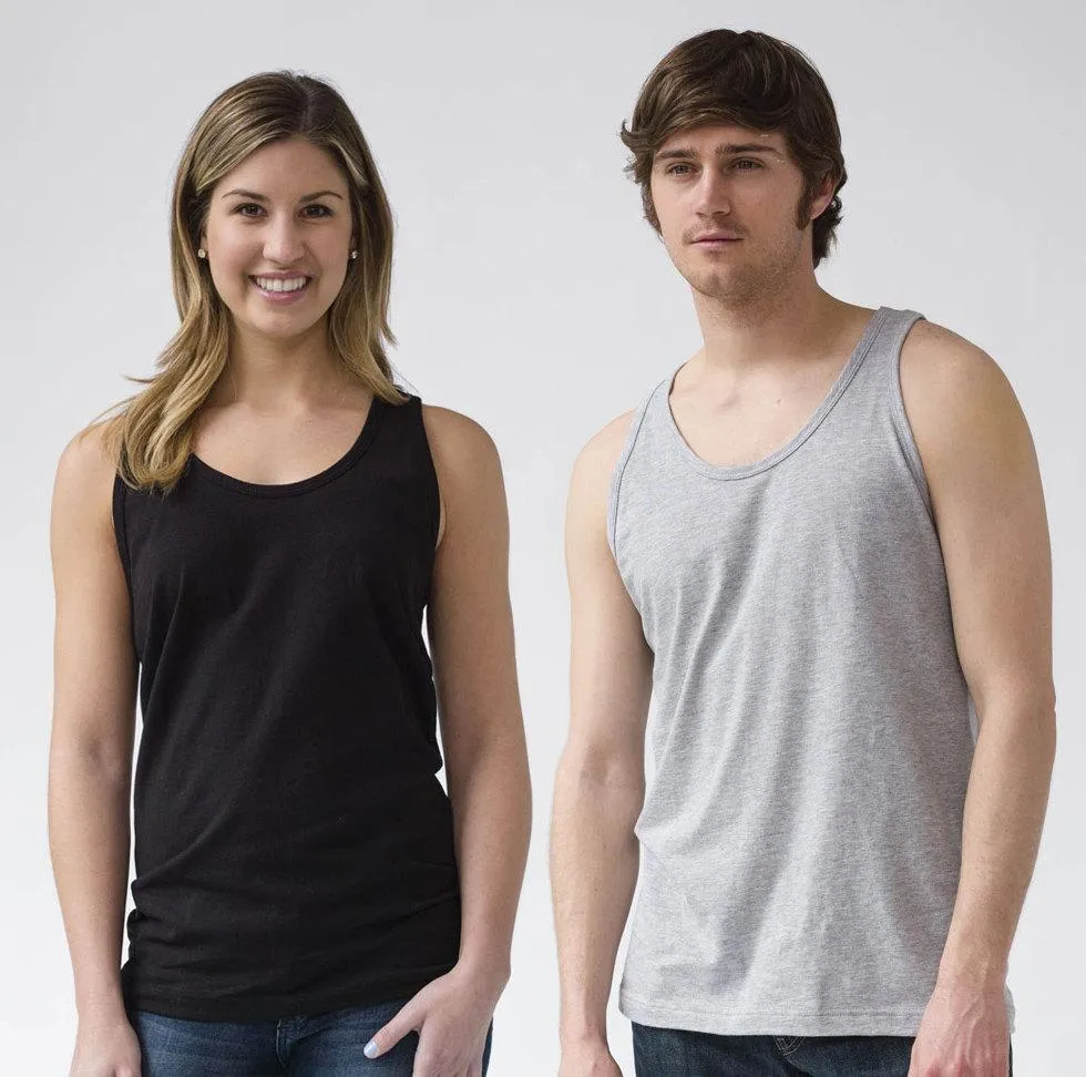 Unisex I Enjoy Romantic Walks Through the Produce Department Tank Top - Foodie Vegan Vegetarian